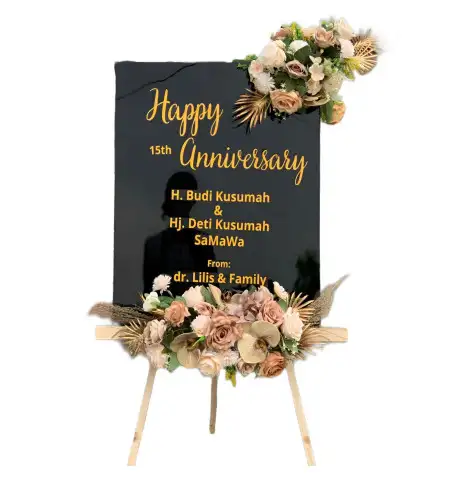 Papan Bunga Akrilik cisalak
