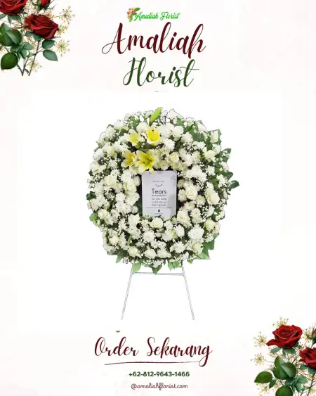 Krans Bunga Duka cisalak